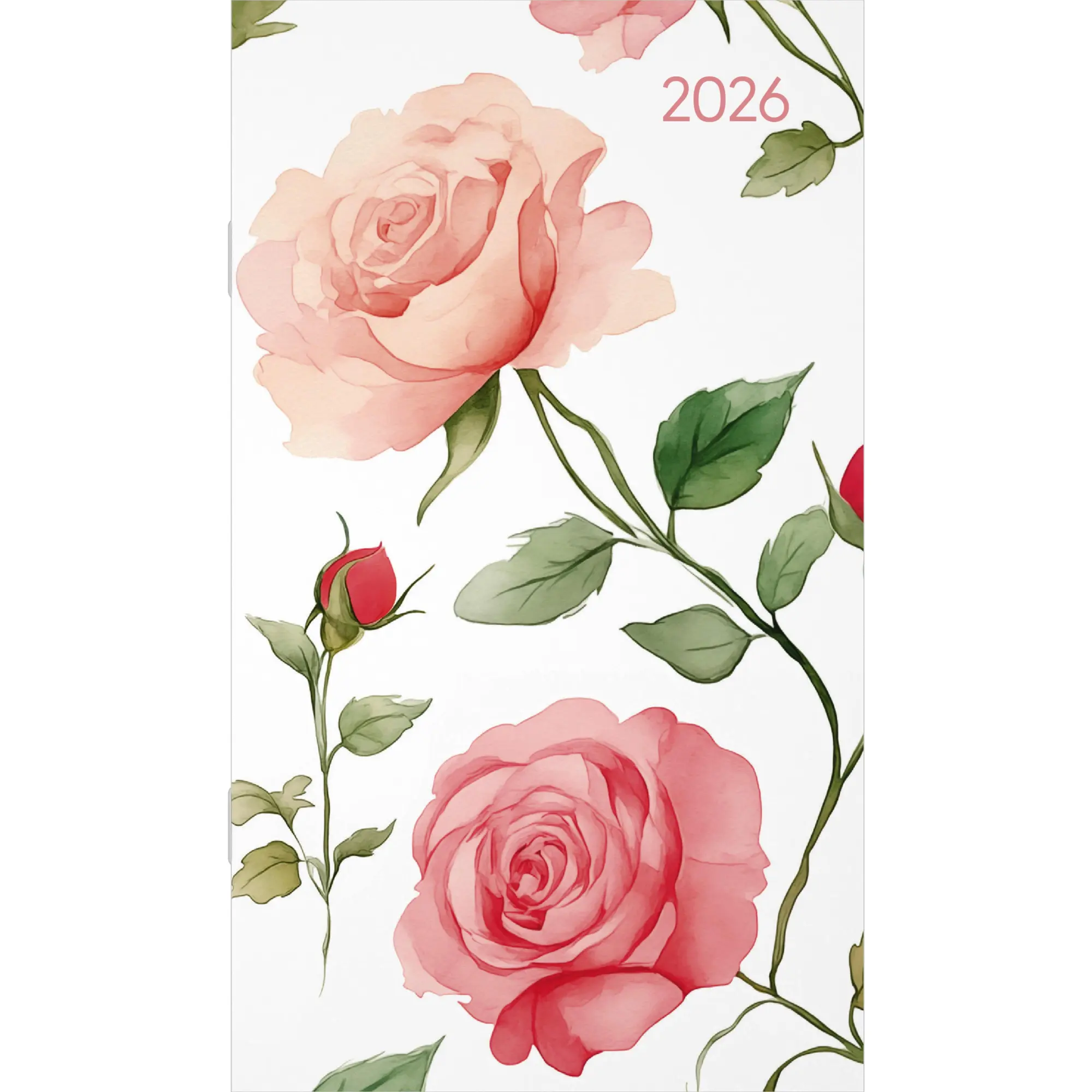 Cover: 4069095001961 | Miniplaner Style Rosenblüten 2026 - Taschen-Kalender 9x15 cm -...