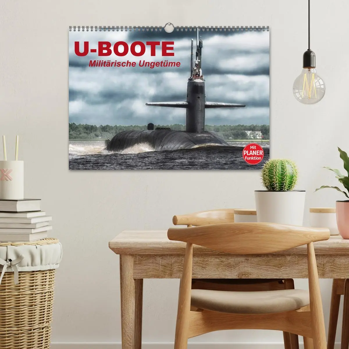 Bild: 9783457991961 | U-Boote. Militärische Ungetüme (Wandkalender 2026 DIN A3 quer),...