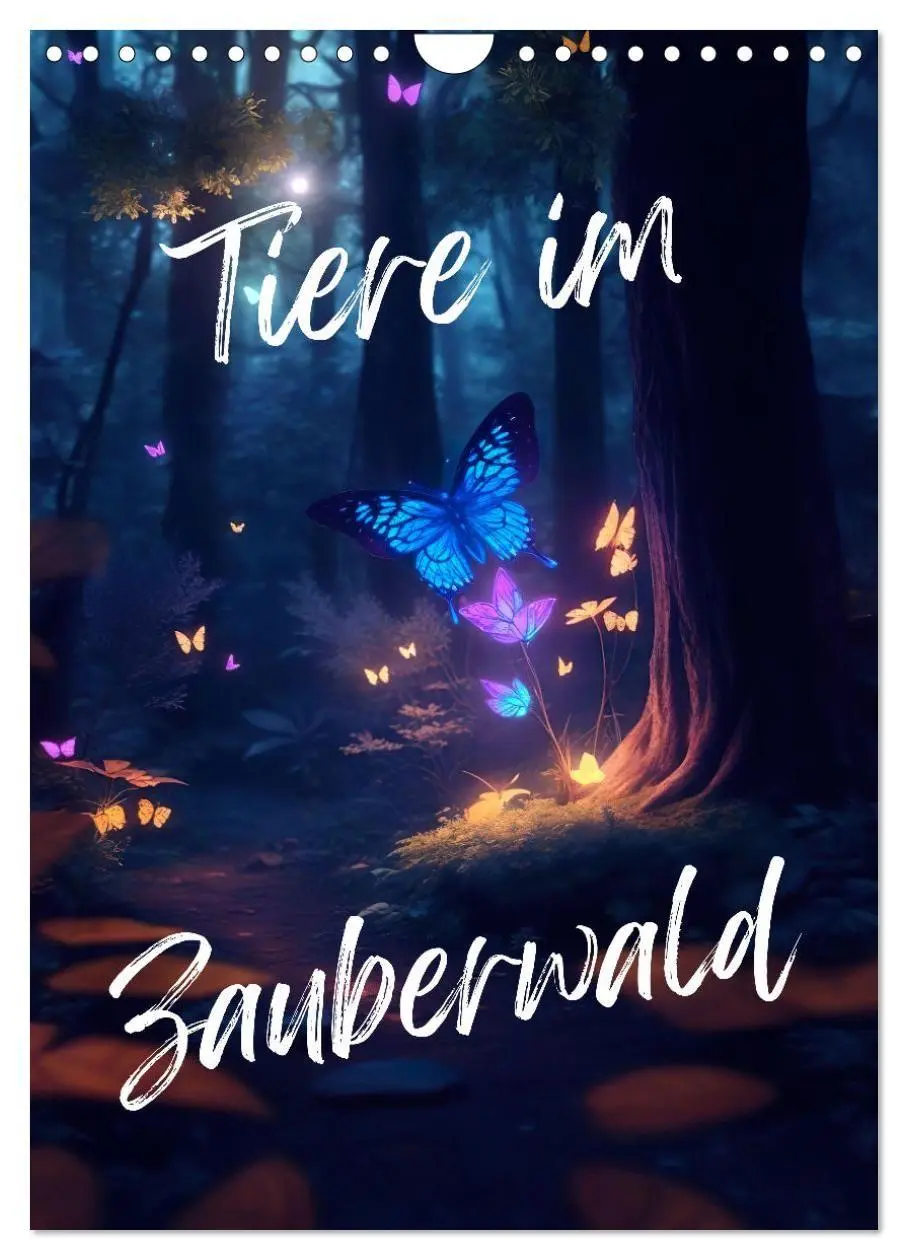 Cover: 9783569241961 | Tiere im Zauberwald (Wandkalender 2027 DIN A4 hoch), CALVENDO...