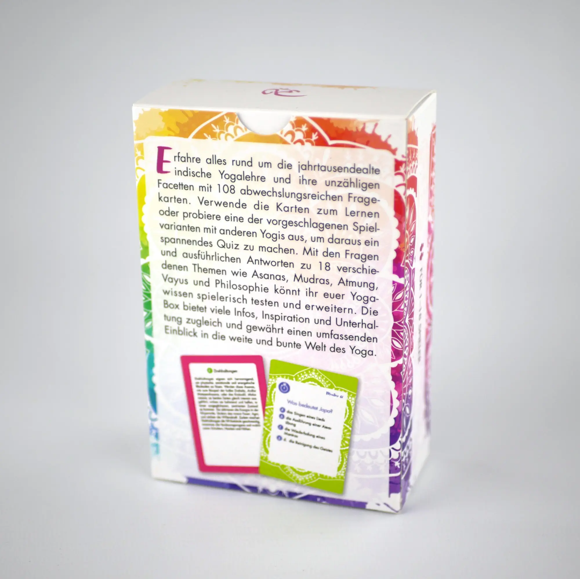Bild: 9783742321961 | Yogaquiz in der Box | Jana Schomaker (u. a.) | Box | 108 S. | Deutsch