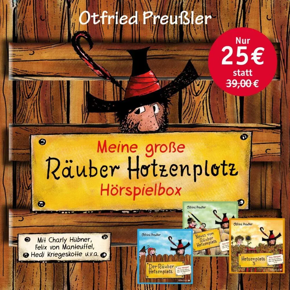 Cover: 9783745601961 | Der Räuber Hotzenplotz - Hörspiele, Audio-CD | 6 CDs | Preußler | 2021