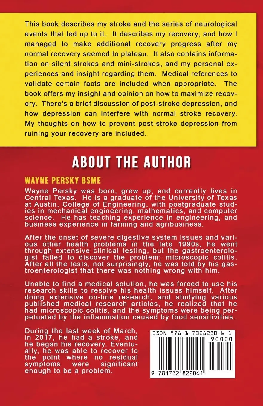 Rückseite: 9781732822061 | Stroke Recovery | How I Kick-Started My Stalled Stroke Recovery | Buch