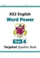 Cover: 9781782942061 | KS2 English Year 4 Word Power Targeted Question Book | Cgp Books