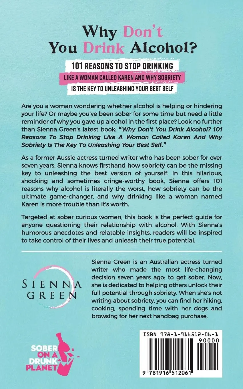 Rückseite: 9781916512061 | Why Don't You Drink Alcohol? | Sienna Green | Taschenbuch | Englisch