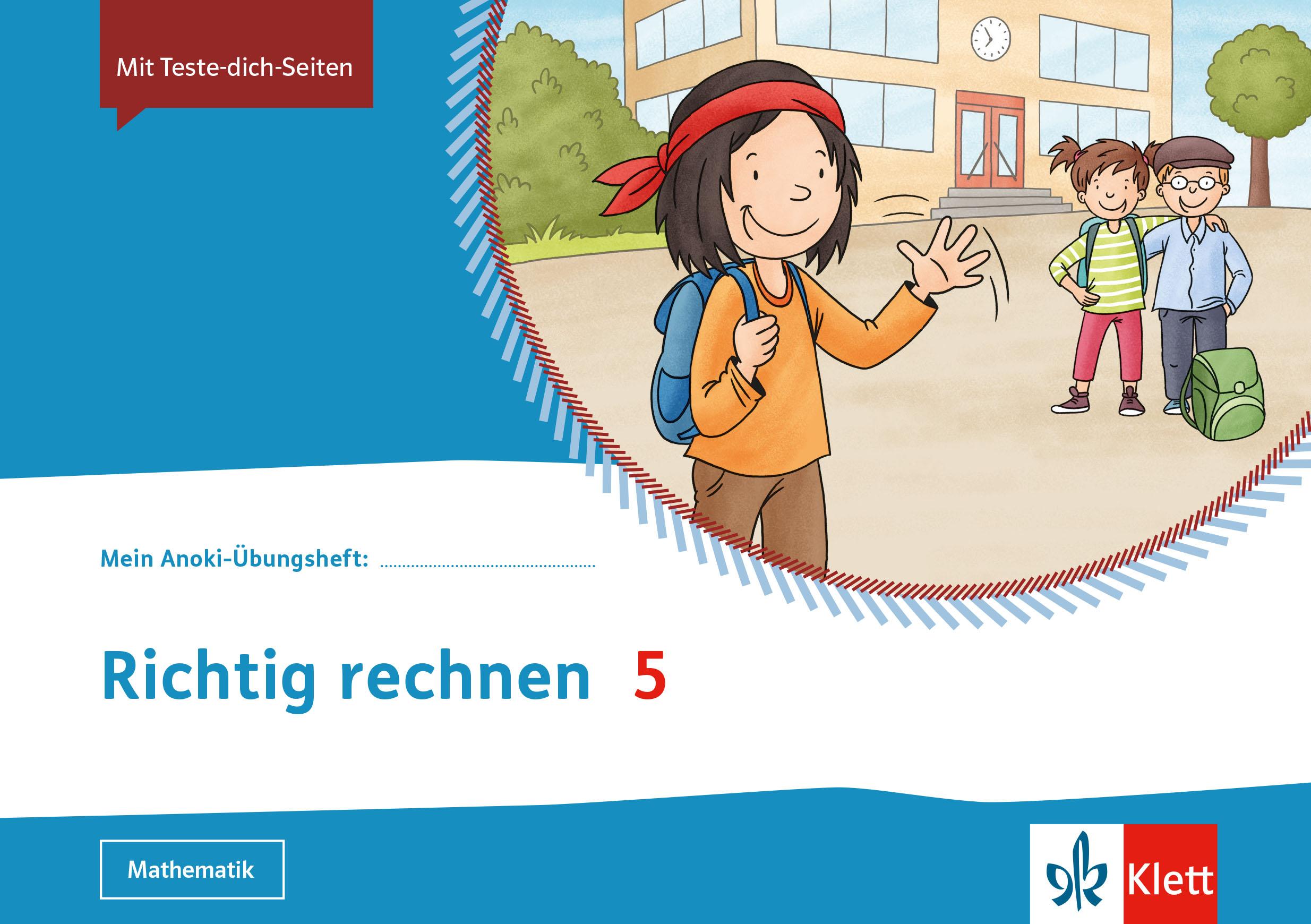 Cover: 9783121622061 | Mein Anoki-Übungsheft. Richtig rechnen 5 | Übungsheft Klasse 5 | 80 S.