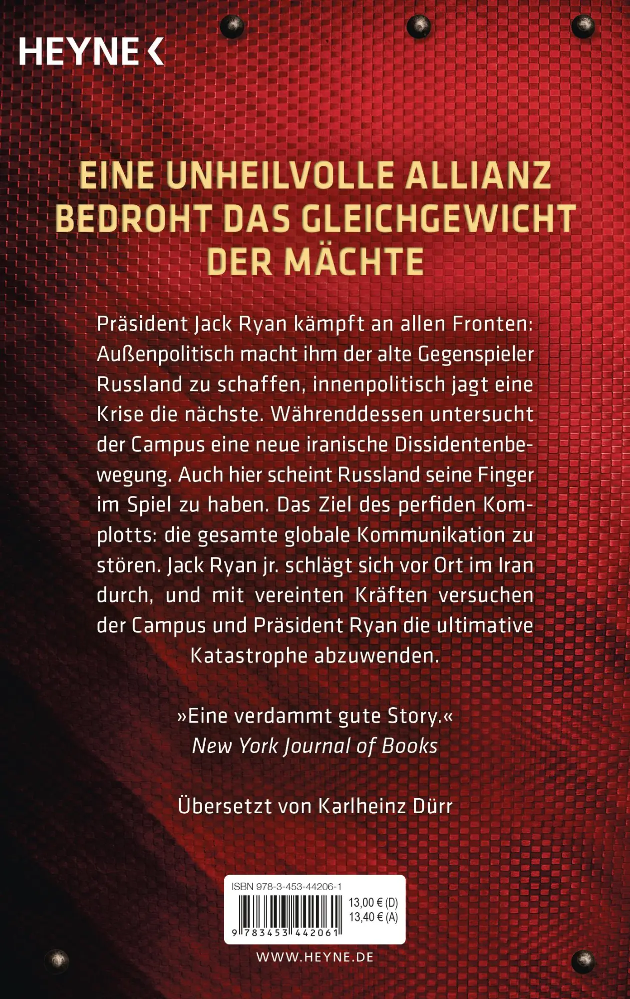 Bild: 9783453442061 | Tödliche Allianz | Thriller | Tom Clancy (u. a.) | Taschenbuch | 2023