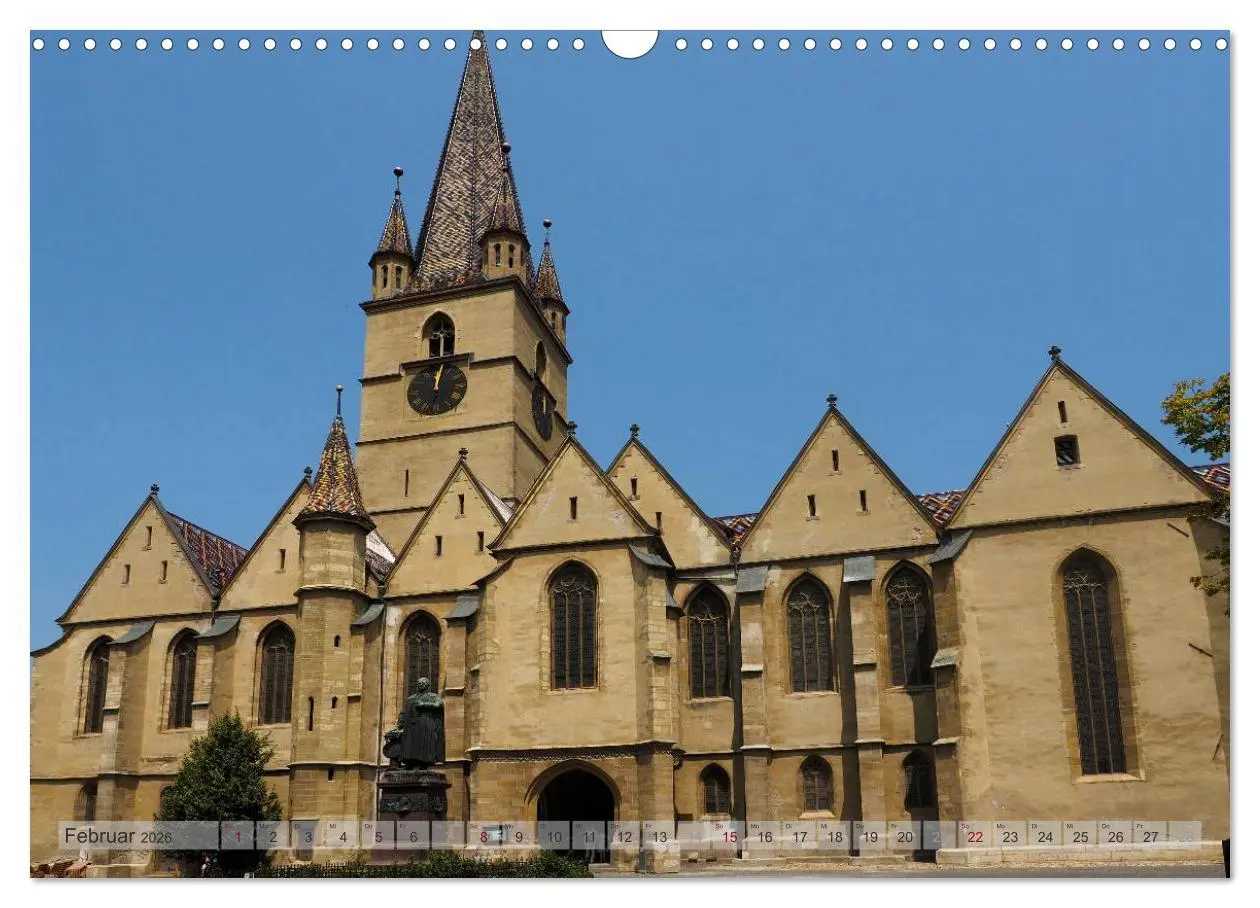 Bild: 9783516042061 | Unterwegs in und um Hermannstadt (Wandkalender 2026 DIN A3 quer),...