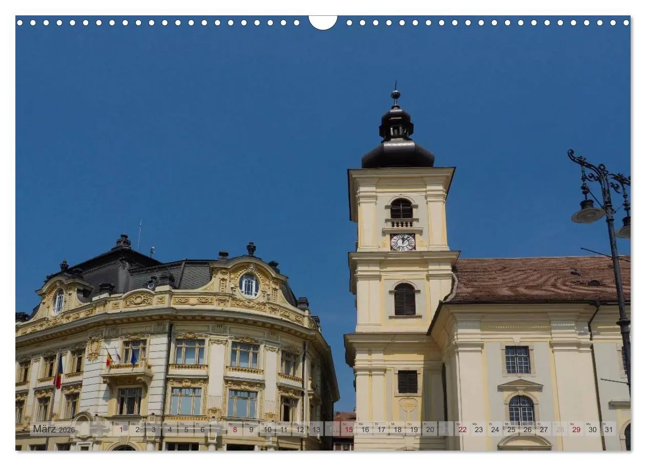 Bild: 9783516042061 | Unterwegs in und um Hermannstadt (Wandkalender 2026 DIN A3 quer),...