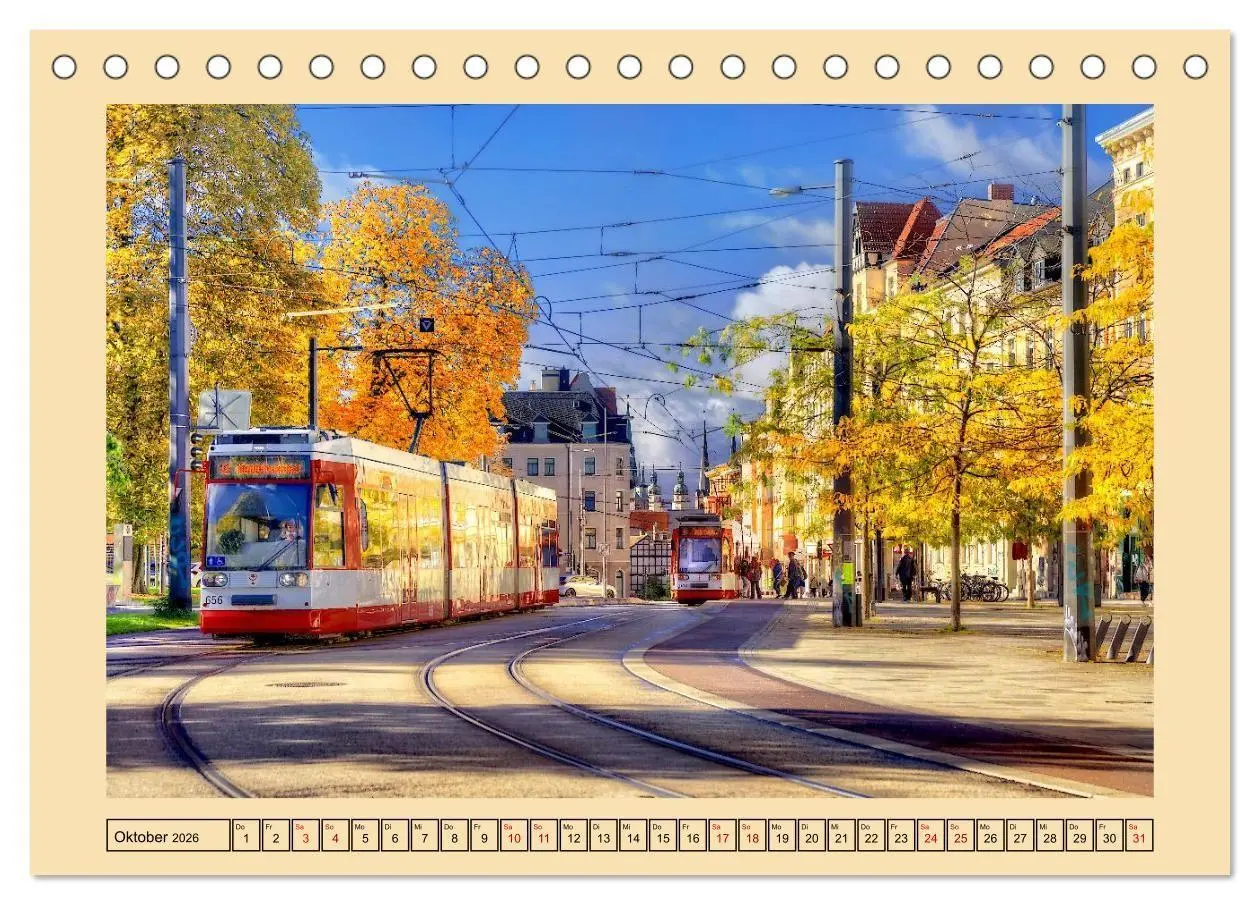 Bild: 9783516732061 | Stadtansichten von Halle an der Saale (Tischkalender 2026 DIN A5...