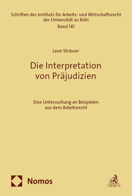 Die Interpretation von Präjudizien