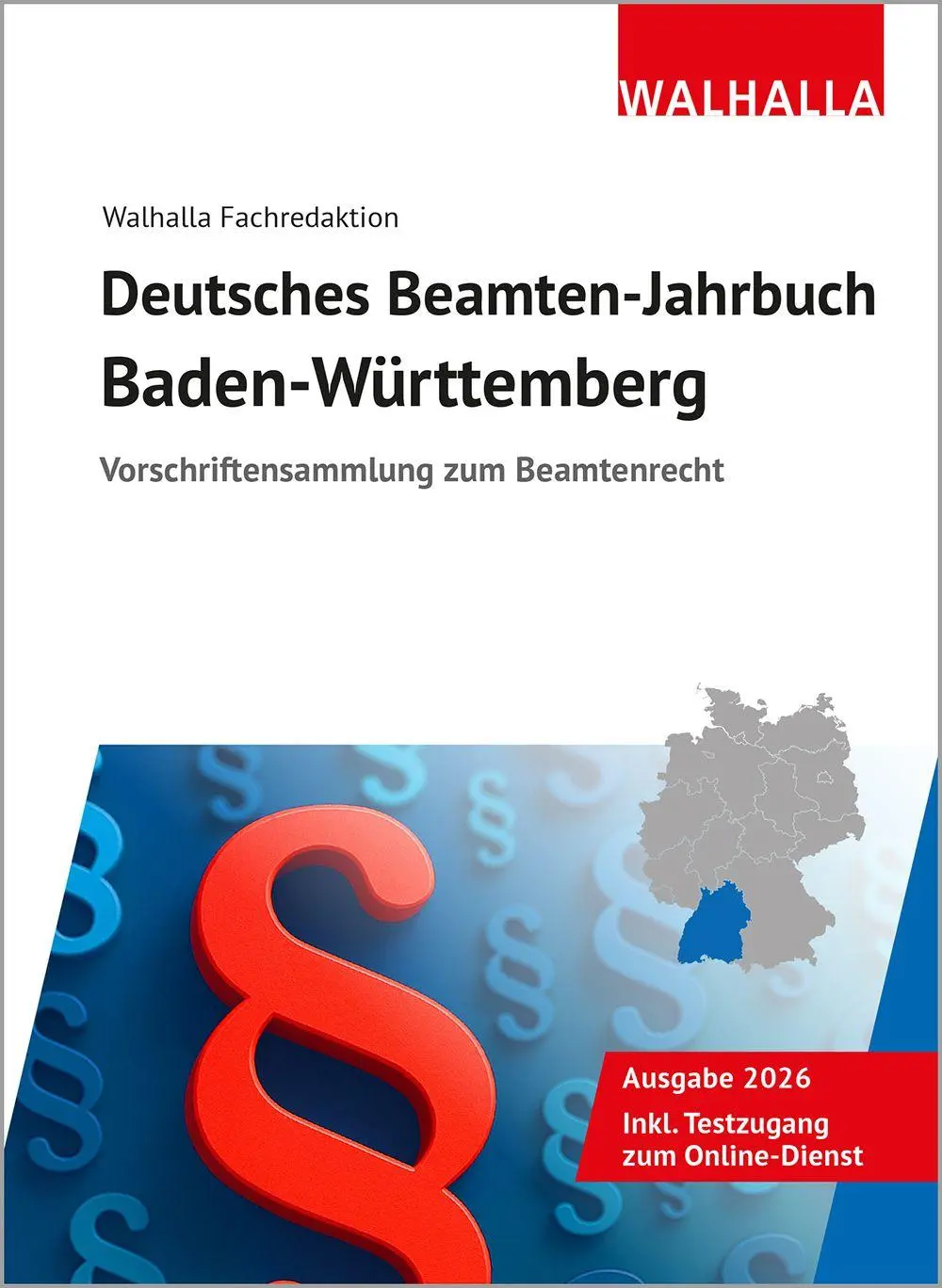 Cover: 9783802912061 | Deutsches Beamten-Jahrbuch Baden-Württemberg 2026 | Fachredaktion