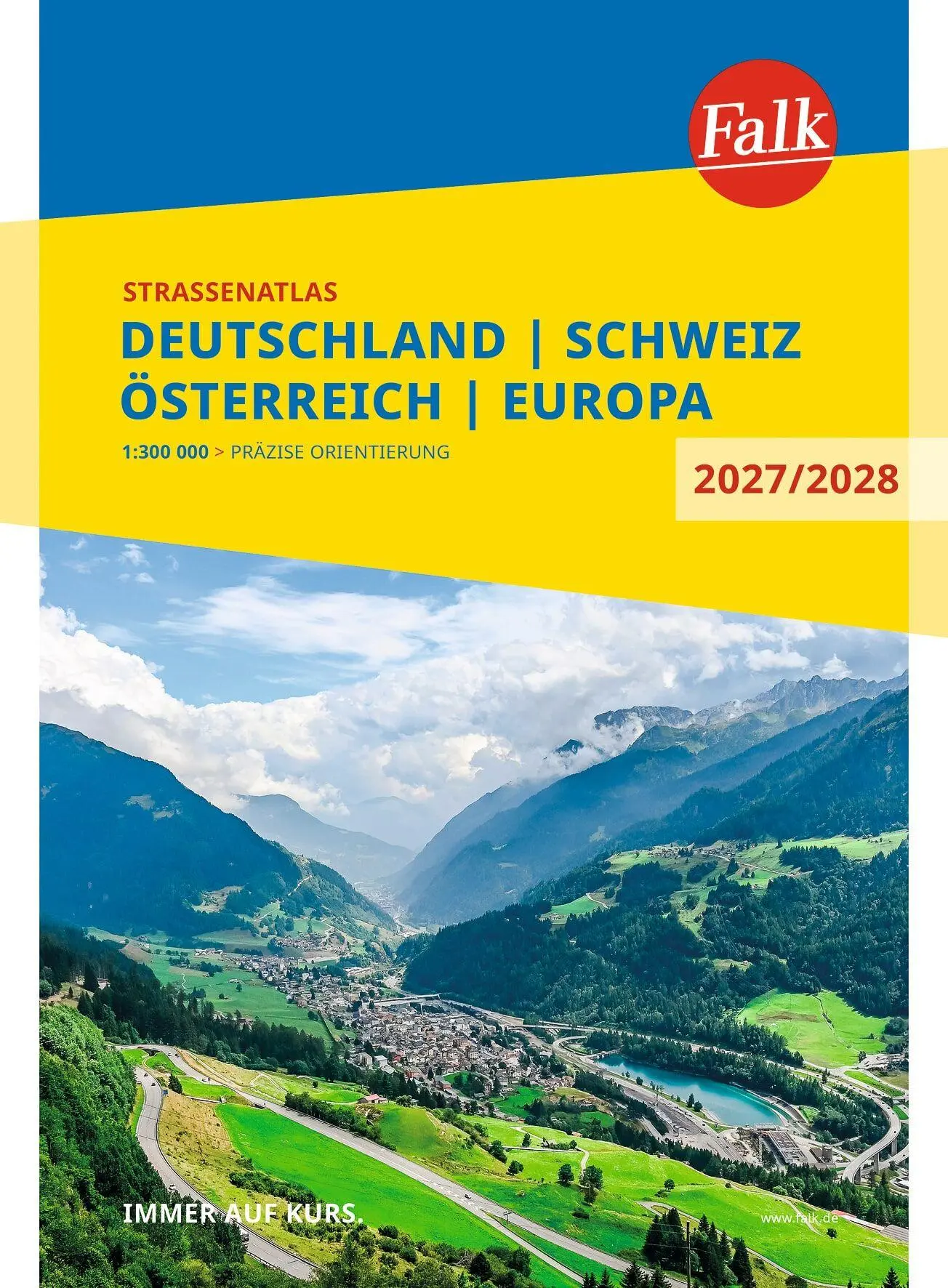 Cover: 9783827902061 | Falk Straßenatlas 2027/2028 Deutschland, Schweiz, Österreich 1:300.000