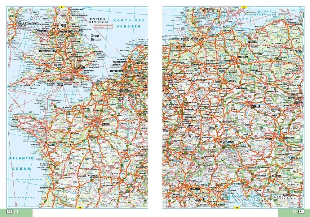 Bild: 9783827902061 | Falk Straßenatlas 2027/2028 Deutschland, Schweiz, Österreich 1:300.000