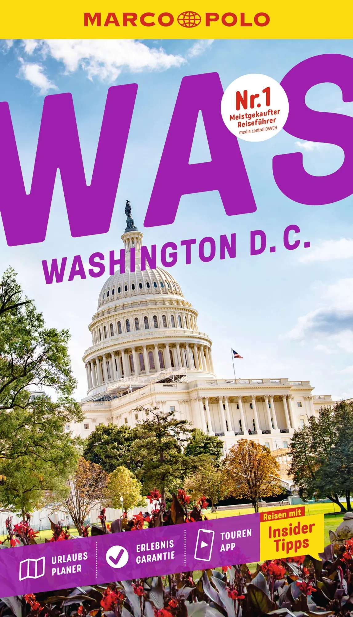 Cover: 9783829742061 | MARCO POLO Reiseführer Washington, D.C. | Nancy Lanzendörfer (u. a.)