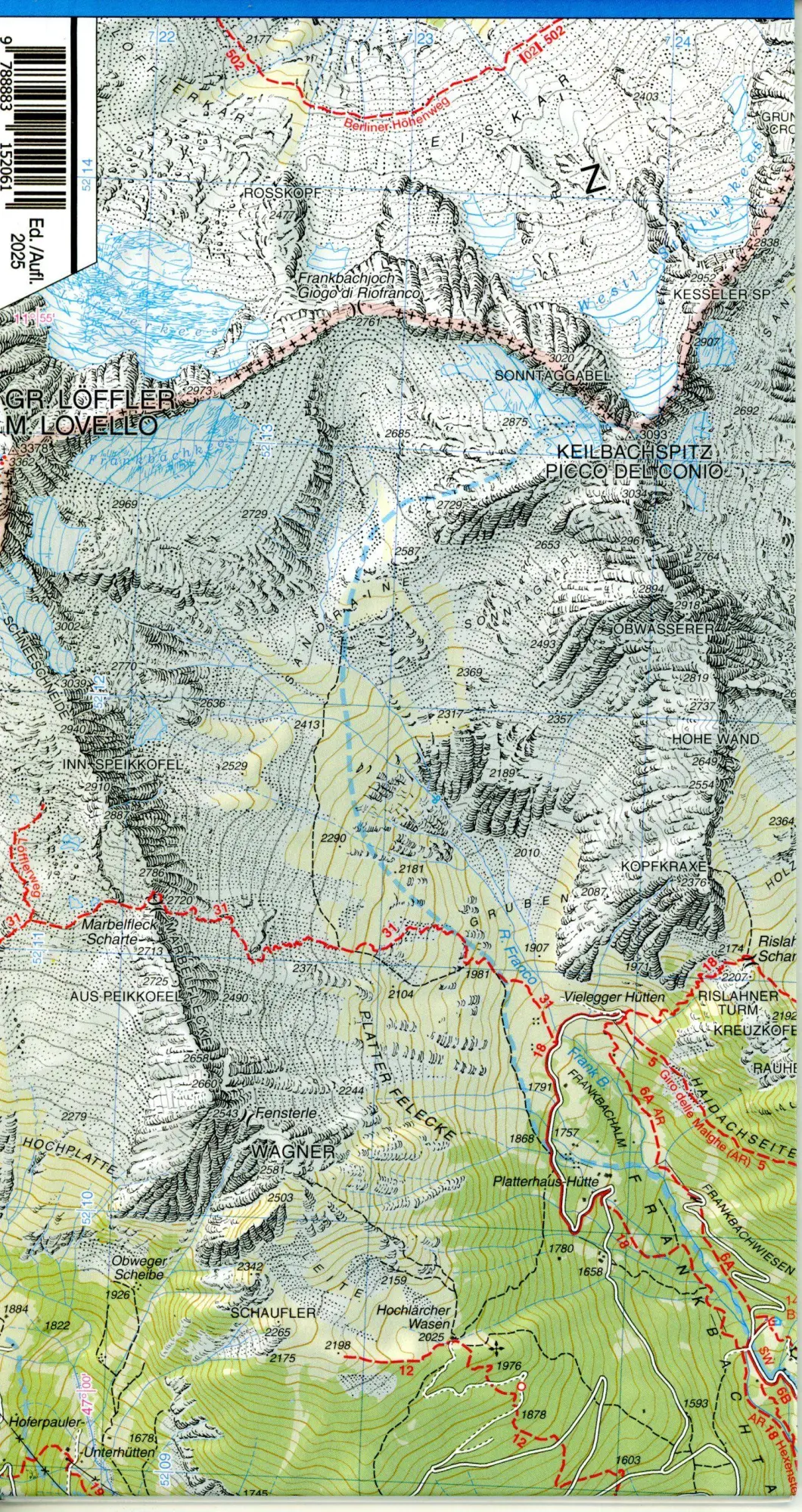 Bild: 9788883152061 | 35 Ahrntal | 1:25000 | (Land-)Karte | Deutsch | 2025
