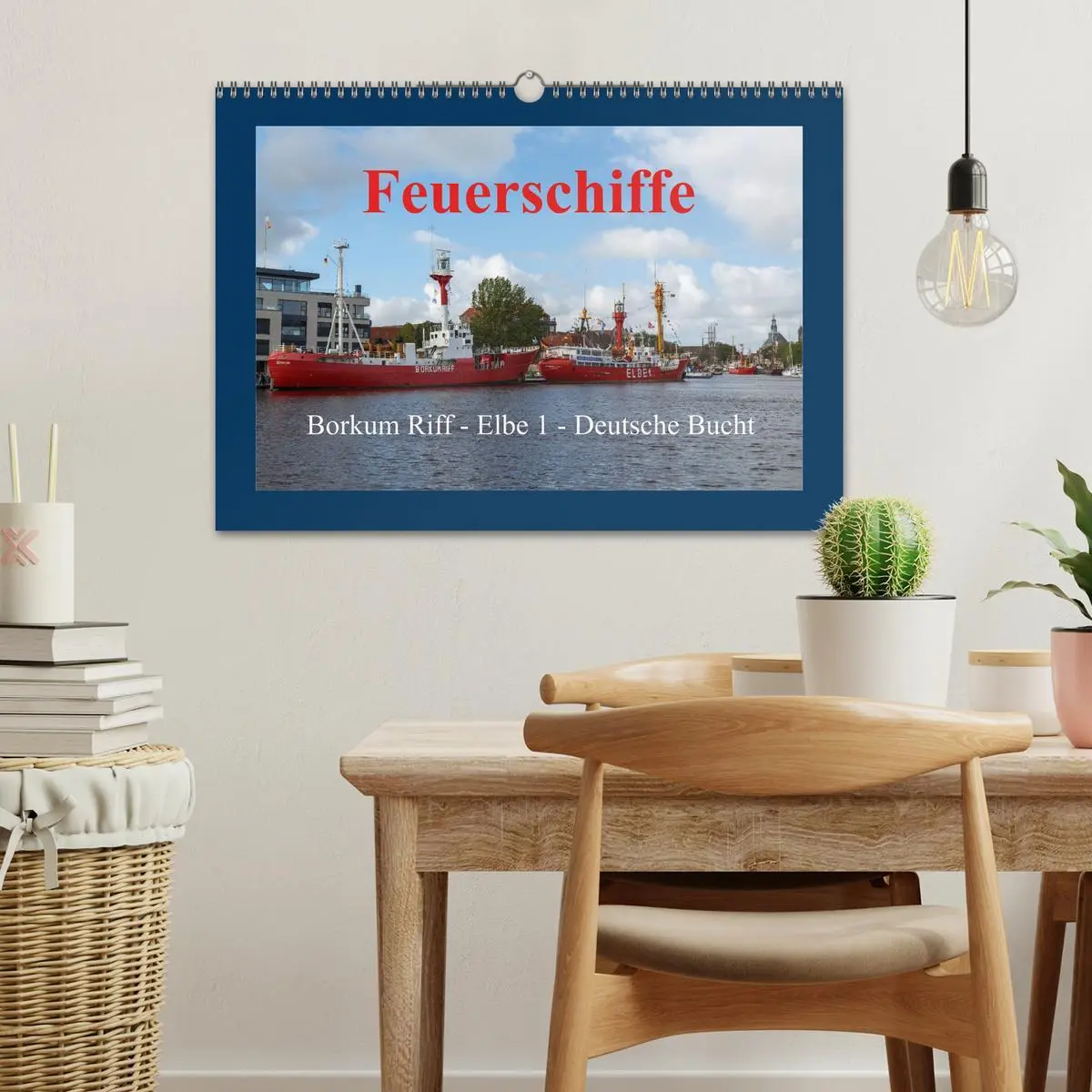 Bild: 9783516032161 | Feuerschiffe - Borkum Riff - Elbe 1 - Deutsche Bucht (Wandkalender...