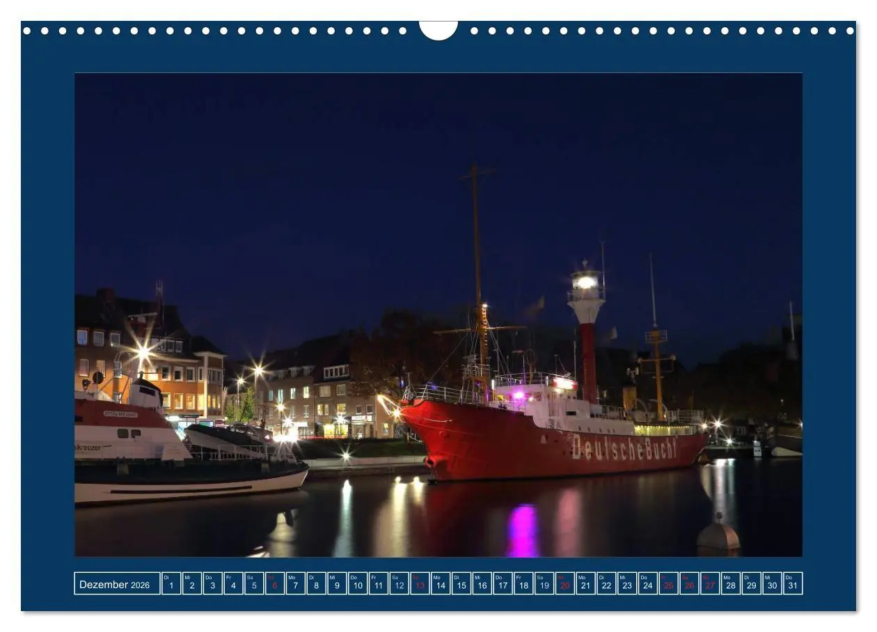 Bild: 9783516032161 | Feuerschiffe - Borkum Riff - Elbe 1 - Deutsche Bucht (Wandkalender...