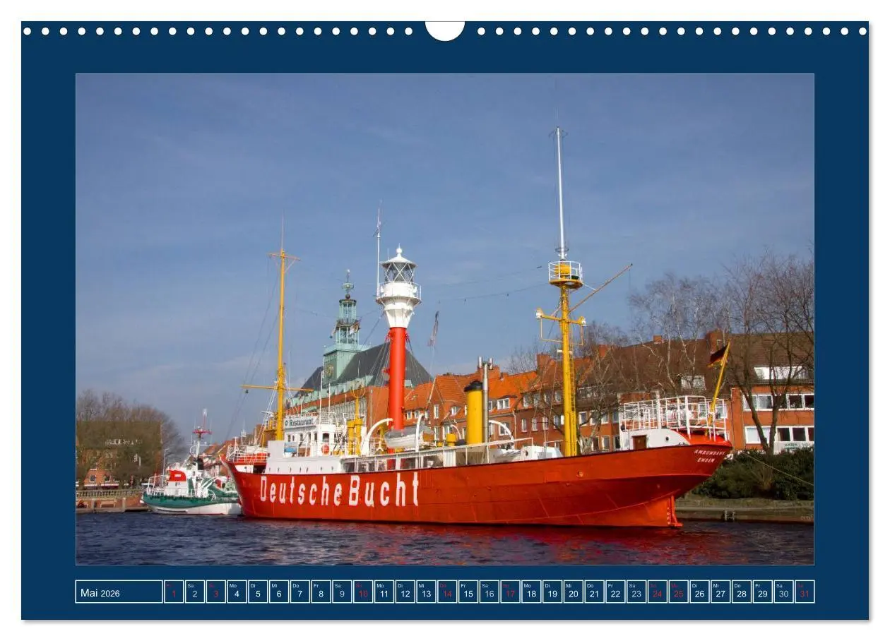 Bild: 9783516032161 | Feuerschiffe - Borkum Riff - Elbe 1 - Deutsche Bucht (Wandkalender...