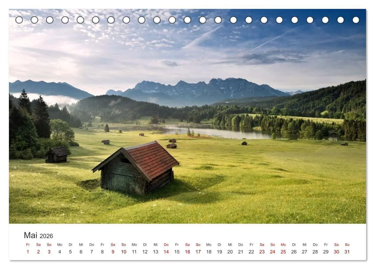 Bild: 9783516722161 | Deutschlands Landschaften 2026 - Von der Küste bis zu den Alpen...