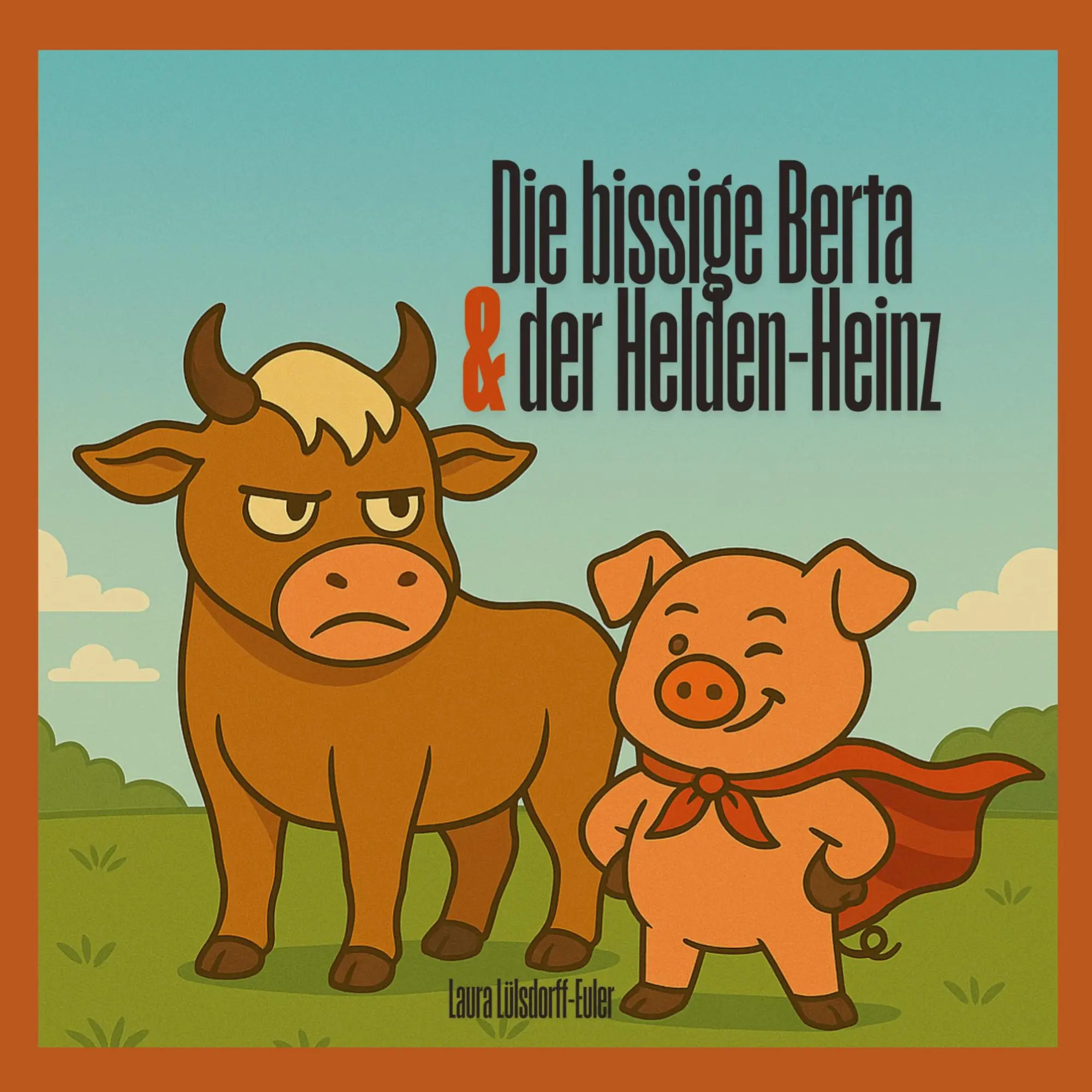 Cover: 9783819212161 | Die bissige Berta &amp; der Helden-Heinz | Reime frisch vom Bauernhof