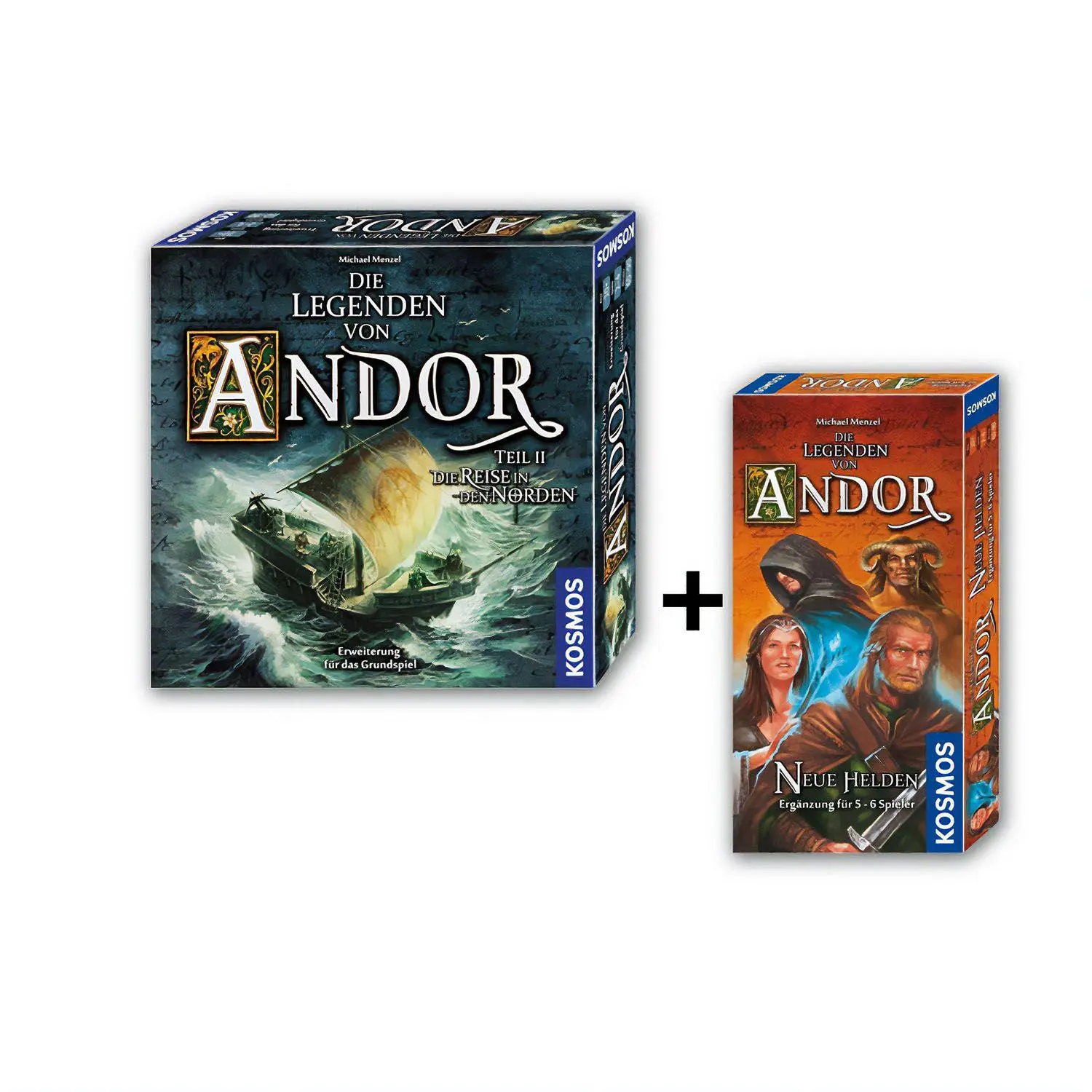 Bild: 4002051692261 | Die Legenden von Andor - Erweiterung - Neue Helden | Michael Menzel