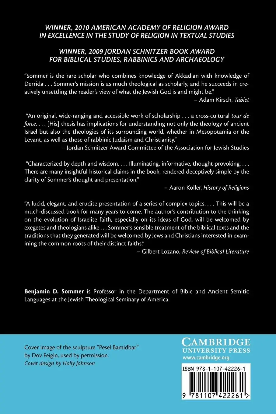 Rückseite: 9781107422261 | The Bodies of God and the World of Ancient Israel | Benjamin D. Sommer