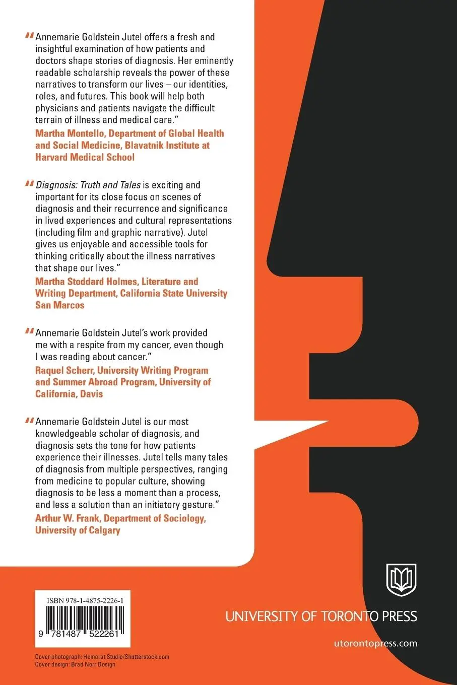 Rückseite: 9781487522261 | Diagnosis | Truths and Tales | Annemarie Jutel | Taschenbuch | 2019