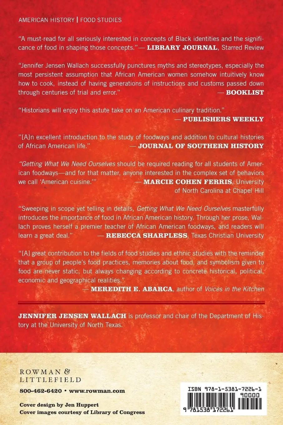 Rückseite: 9781538172261 | Getting What We Need Ourselves | Jennifer Jensen Wallach | Taschenbuch