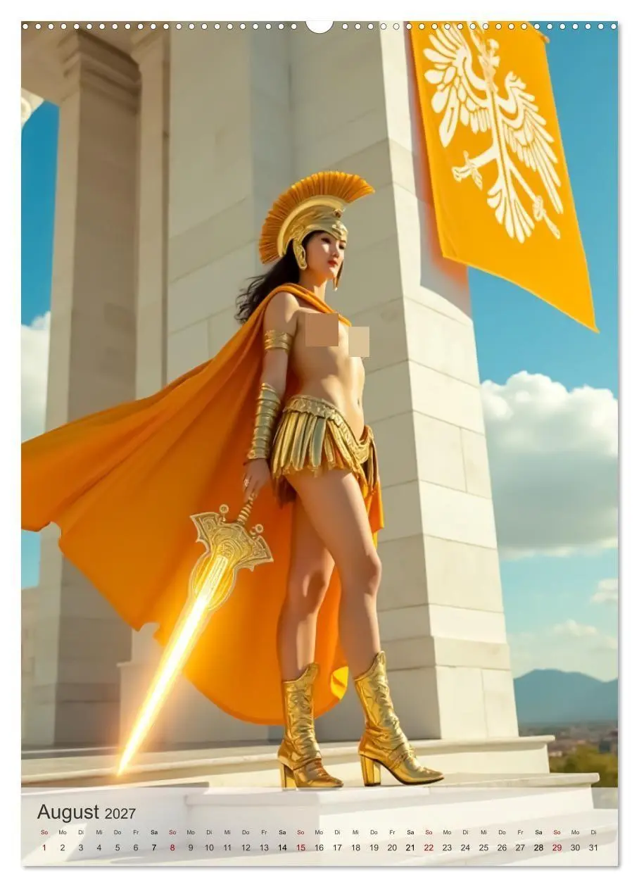 Bild: 9783516952261 | Spicy Fantasy - Legenden der Amazonenkriegerinnen (Wandkalender...