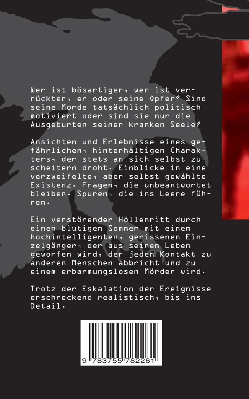 Rückseite: 9783755782261 | Die Krähen | Roman Noir | Zyprian Anderson | Taschenbuch | Paperback