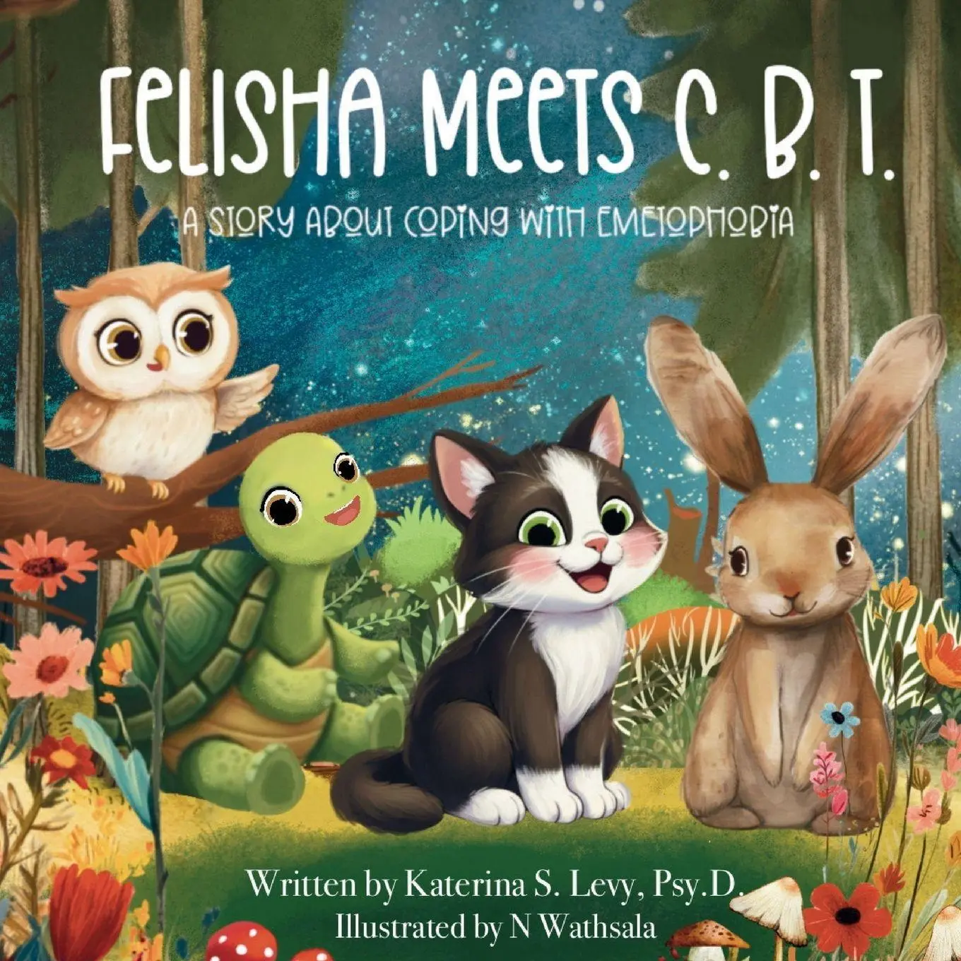 Cover: 9798993872261 | Felisha Meets C.B.T. | A Story About Coping with Emetophobia | Levy