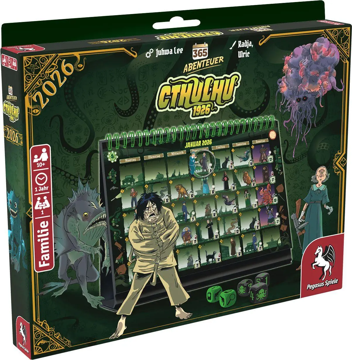 Cover: 4250231742361 | 365 Abenteuer- Cthulhu 1926 [Edition 2026] | Spiel | 18901G | Deutsch