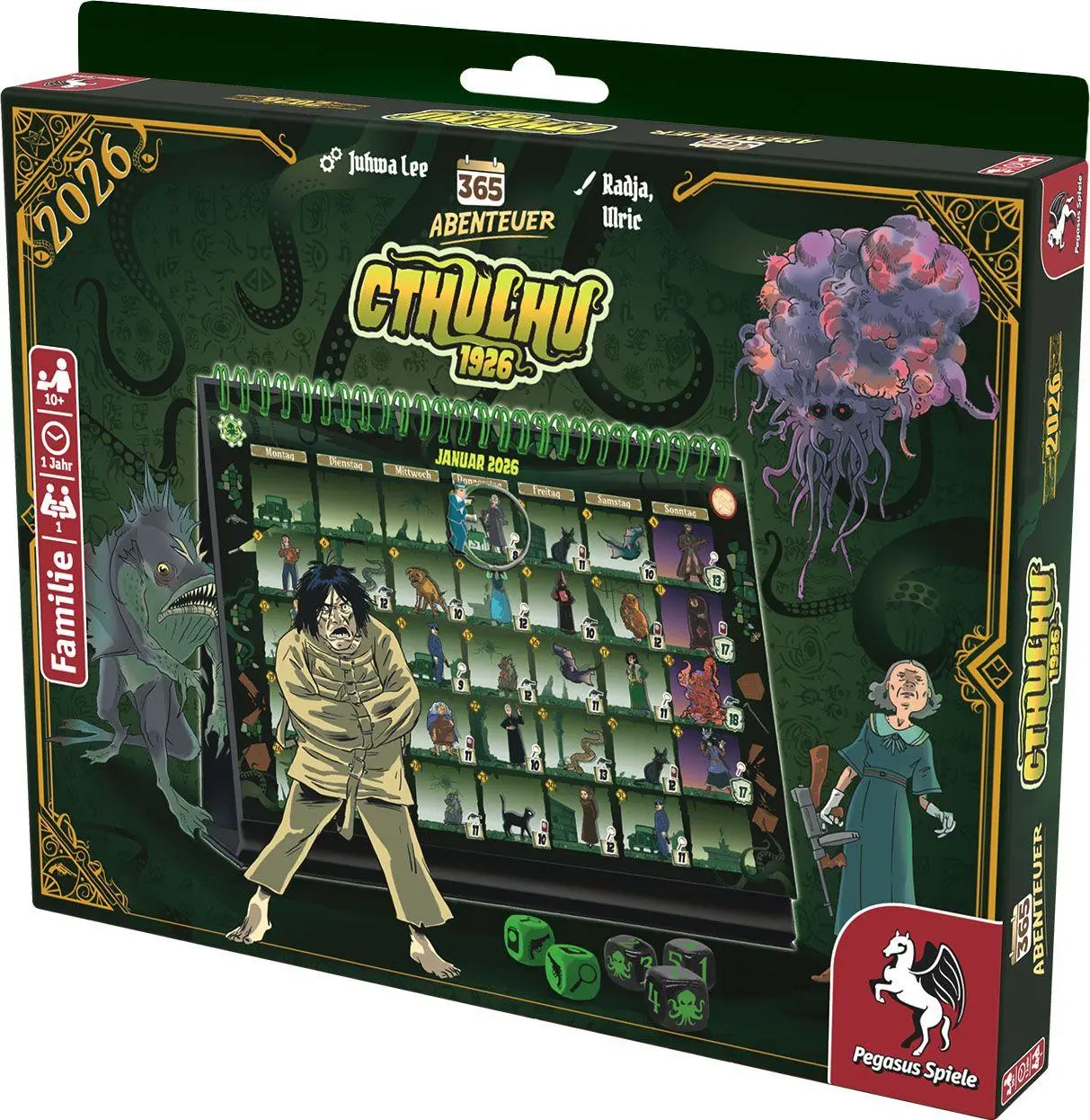 Bild: 4250231742361 | 365 Abenteuer- Cthulhu 1926 [Edition 2026] | Spiel | 18901G | Deutsch