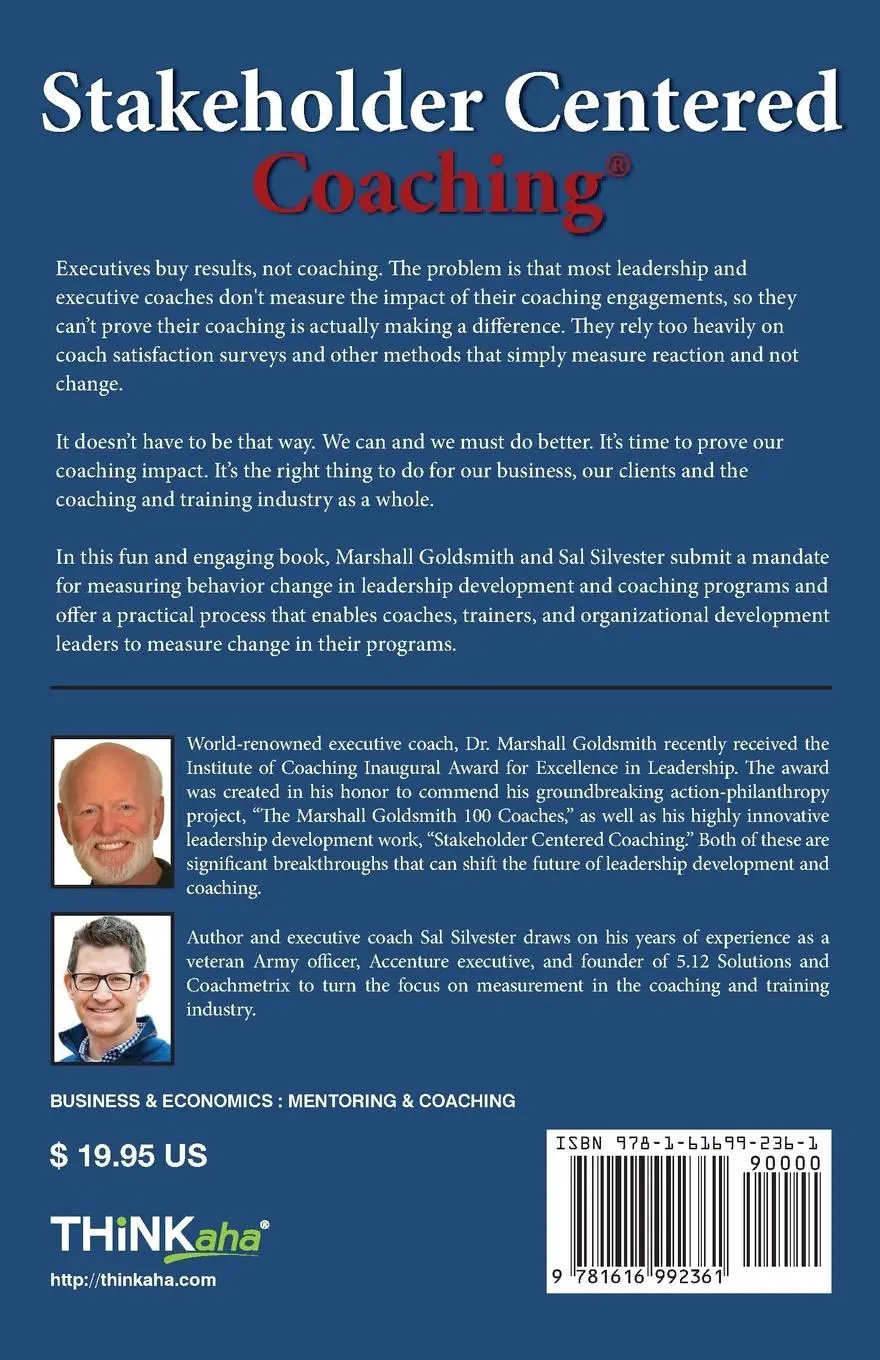 Rückseite: 9781616992361 | Stakeholder Centered Coaching | Maximizing Your Impact as a Coach