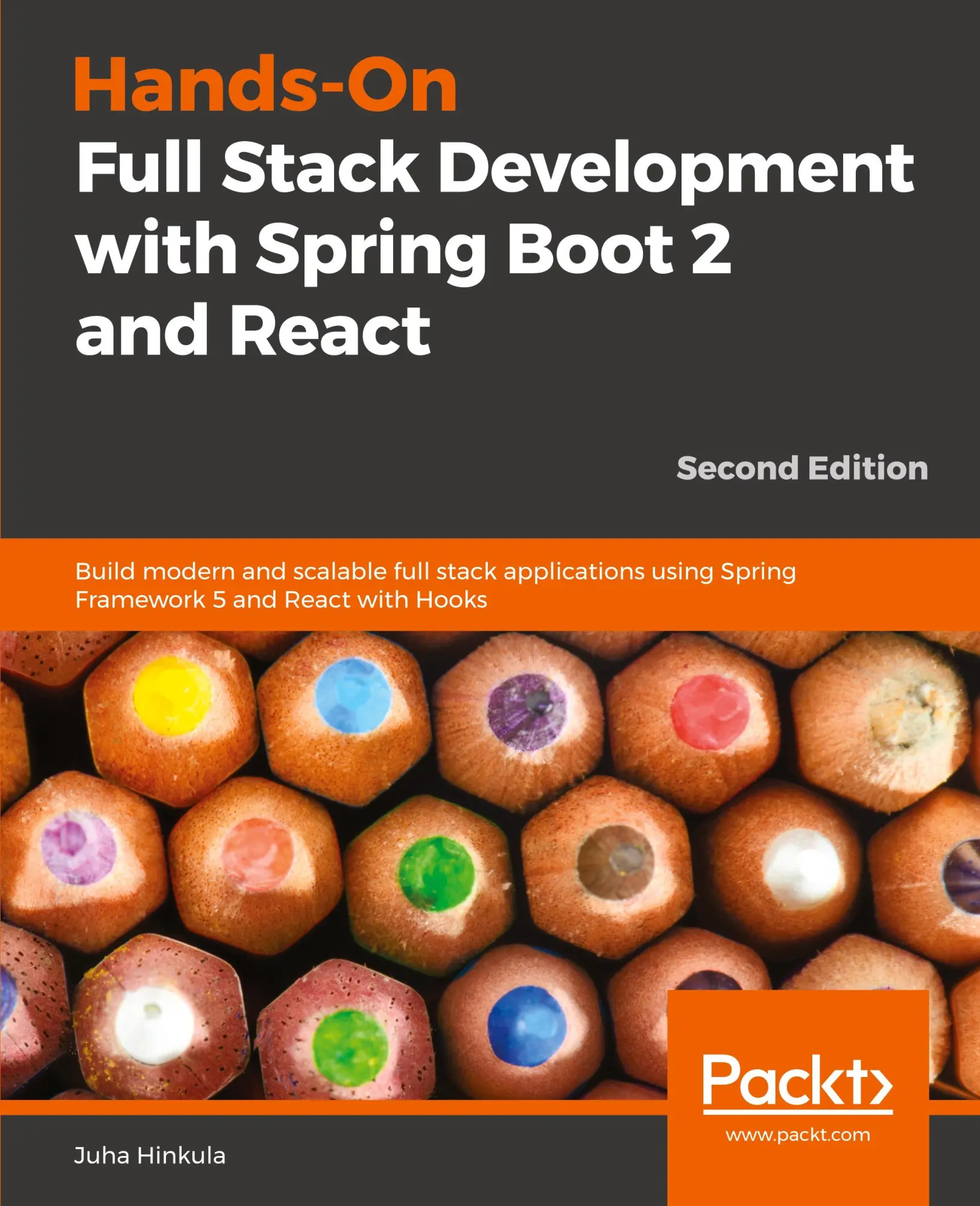 Cover: 9781838822361 | Hands-On Full Stack Development with Spring Boot 2 and React -...