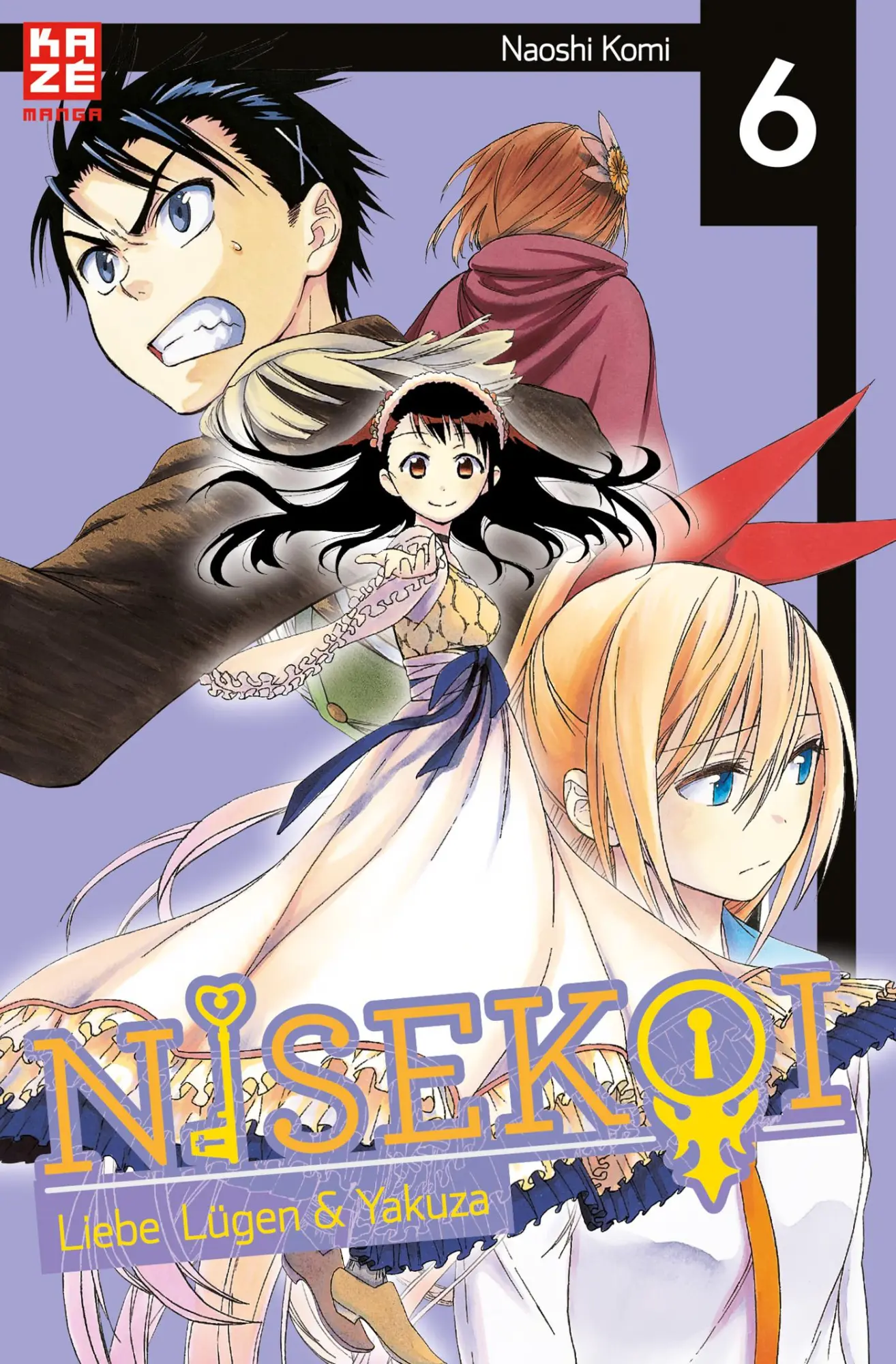 Cover: 9782889212361 | Nisekoi 06 | Liebe, Lügen &amp; Yakuza | Naoshi Komi | Taschenbuch | 2015