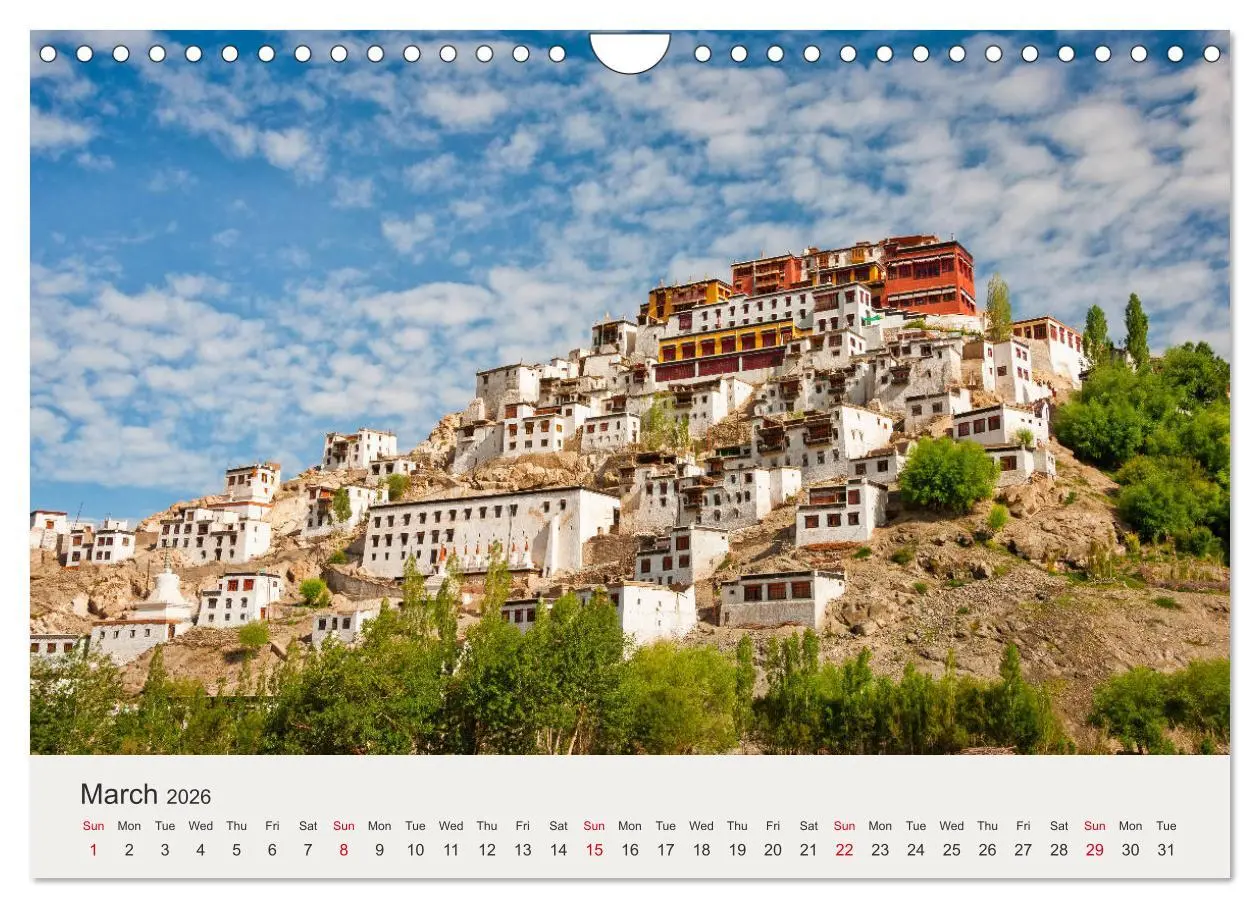 Bild: 9783516562361 | Buddhist Impressions of Ladakh (Wall Calendar 2026 DIN A4...