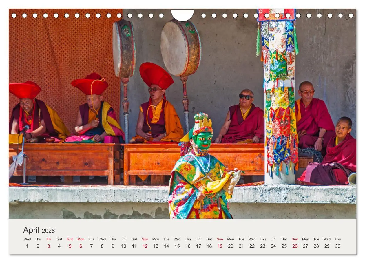 Bild: 9783516562361 | Buddhist Impressions of Ladakh (Wall Calendar 2026 DIN A4...
