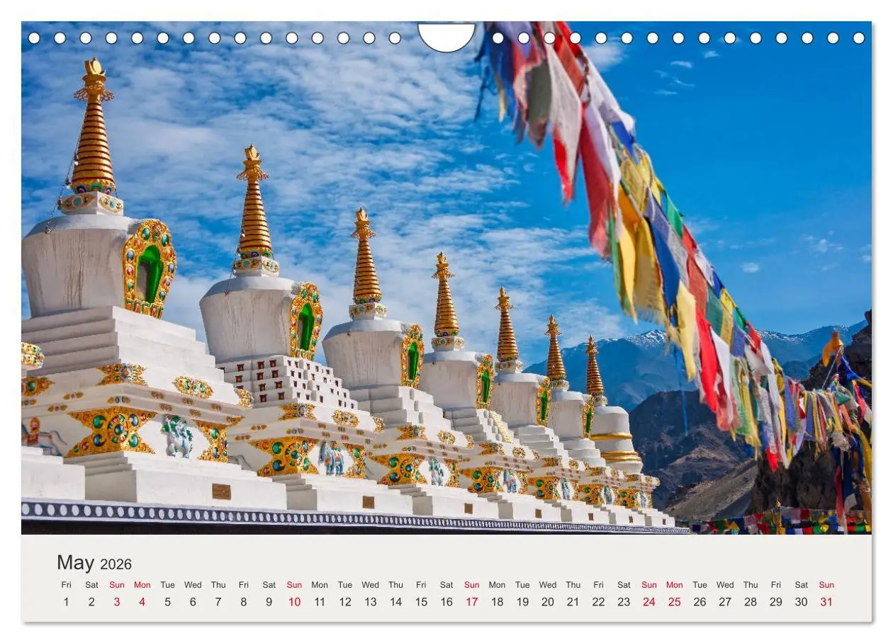 Bild: 9783516562361 | Buddhist Impressions of Ladakh (Wall Calendar 2026 DIN A4...