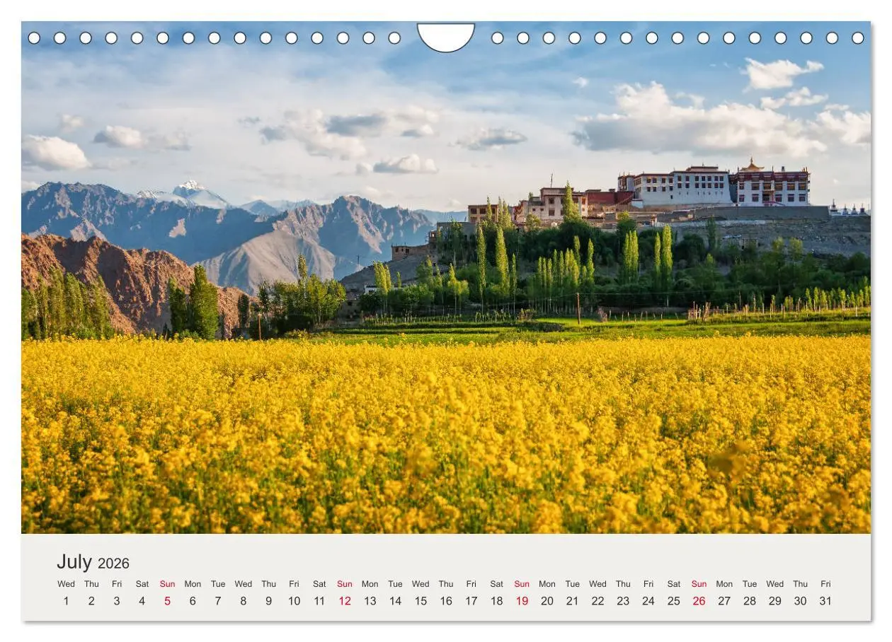 Bild: 9783516562361 | Buddhist Impressions of Ladakh (Wall Calendar 2026 DIN A4...