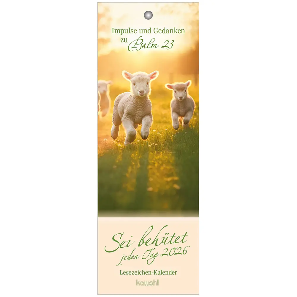 Cover: 9783754852361 | Sei behütet jeden Tag 2026 | Impulse und Gedanken zu Psalm 23 | 14 S.