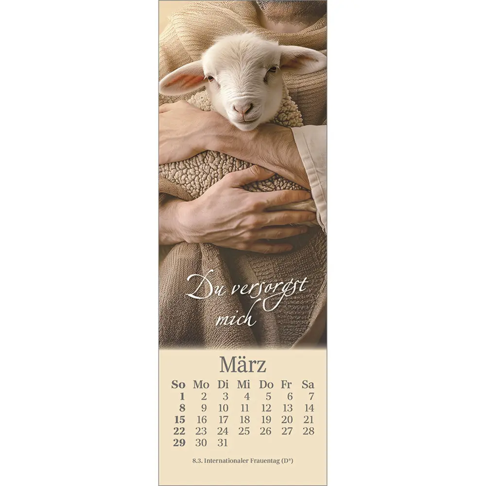 Bild: 9783754852361 | Sei behütet jeden Tag 2026 | Impulse und Gedanken zu Psalm 23 | 2026