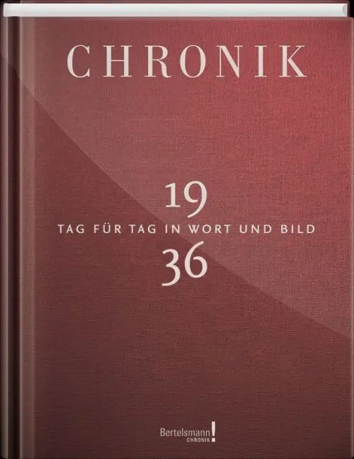 Cover: 9783945302361 | Chronik 1936 | Tag für Tag in Wort und Bild | Brocks | Buch | 240 S.
