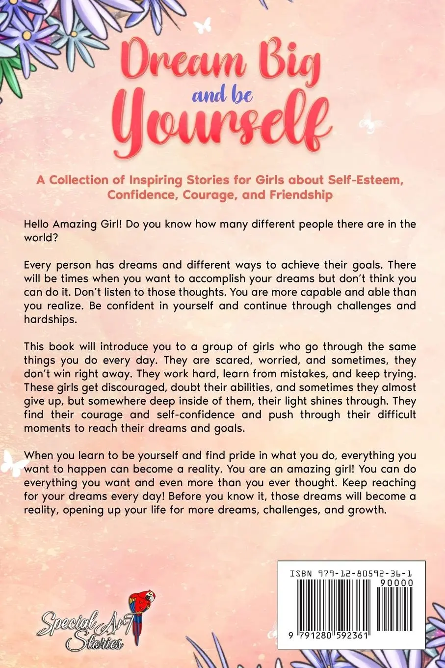 Rückseite: 9791280592361 | Dream Big and Be Yourself | Special Art Stories (u. a.) | Taschenbuch