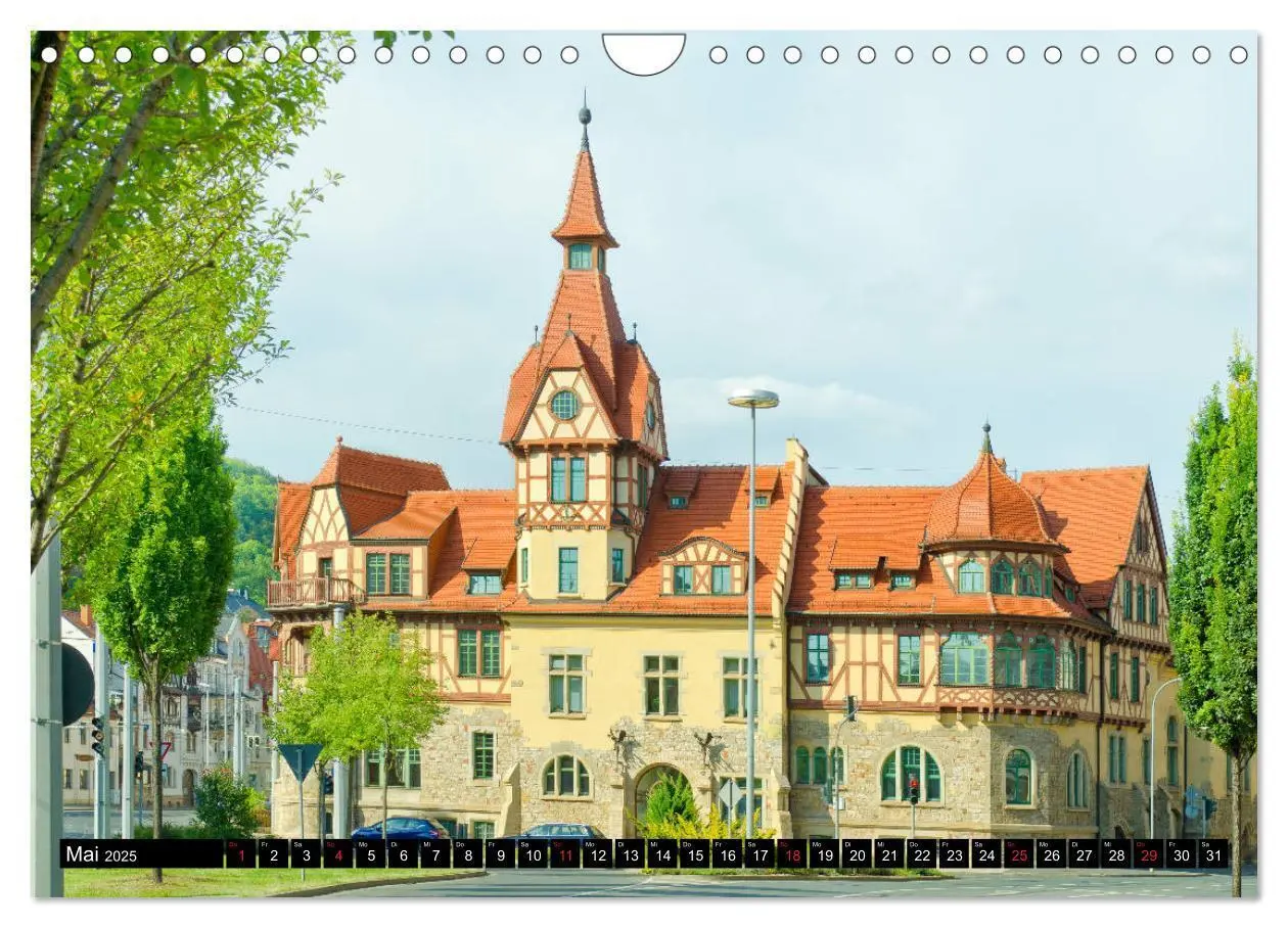 Bild: 9783435132461 | Jena und Umgebung - Von Jena bis Dornburg (Wandkalender 2025 DIN A4...