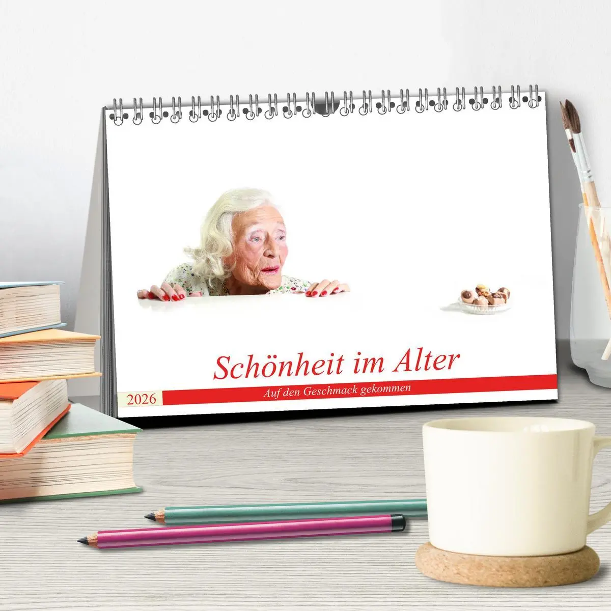 Bild: 9783457842461 | Schönheit im Alter - Auf den Geschmack gekommen (Tischkalender 2026...