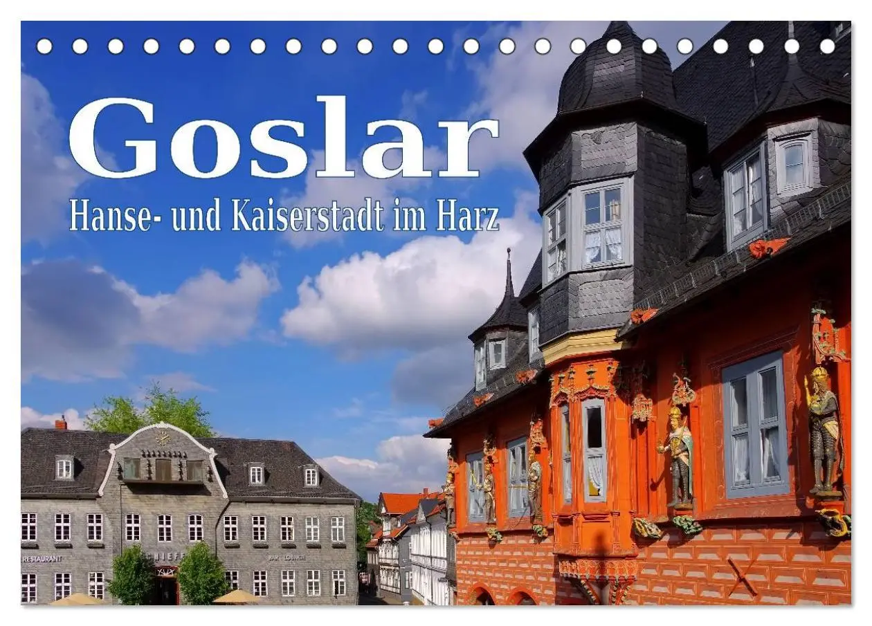 Cover: 9783516002461 | Goslar - Hanse- und Kaiserstadt im Harz (Tischkalender 2026 DIN A5...
