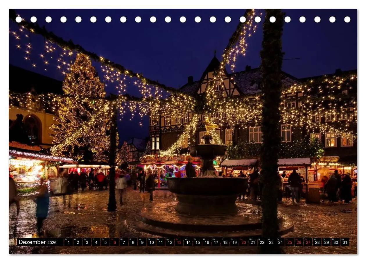 Bild: 9783516002461 | Goslar - Hanse- und Kaiserstadt im Harz (Tischkalender 2026 DIN A5...
