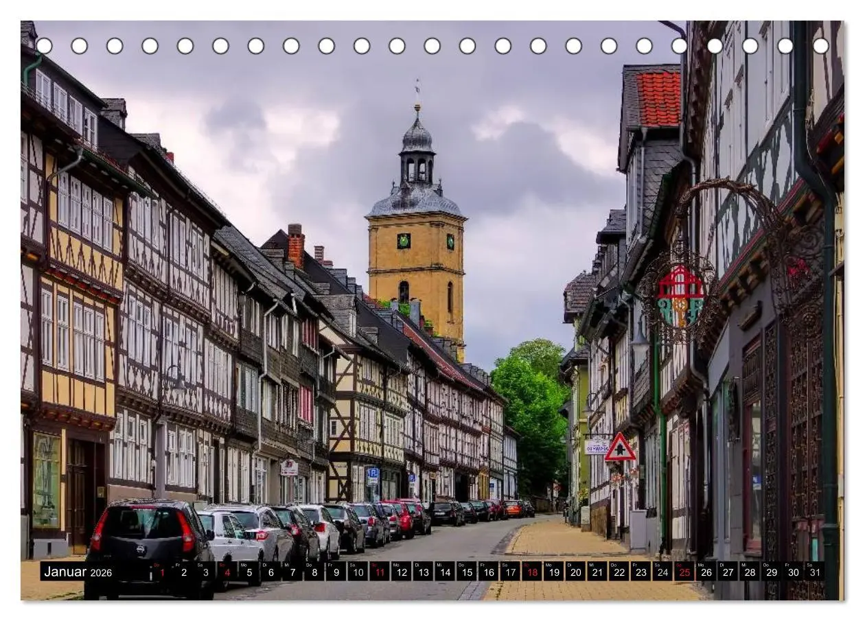 Bild: 9783516002461 | Goslar - Hanse- und Kaiserstadt im Harz (Tischkalender 2026 DIN A5...
