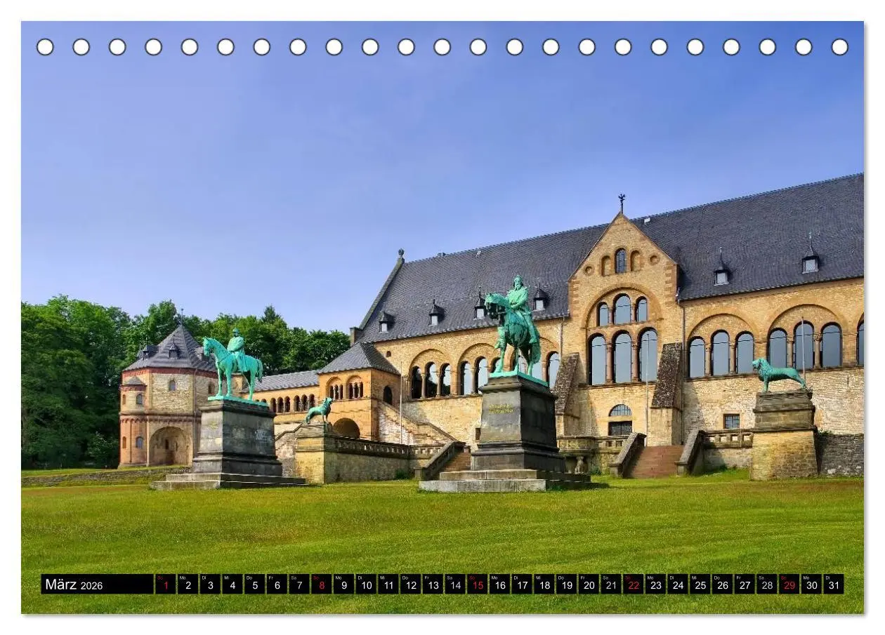 Bild: 9783516002461 | Goslar - Hanse- und Kaiserstadt im Harz (Tischkalender 2026 DIN A5...